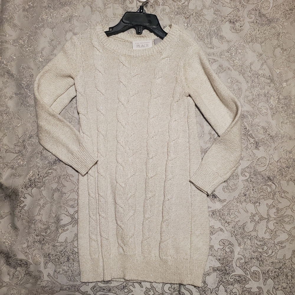 Children's place cable knit sweater dress 4t